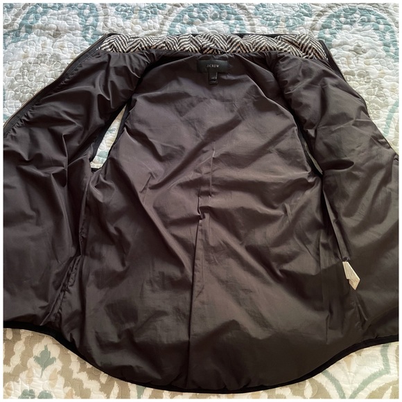 J. Crew 2012 Quilted Puffer Herringbone Vest XXS - Picture 10 of 15